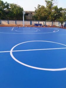 Synthetic PU Basketball Court Floorings