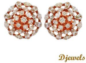 Real Diamond studded Earrings