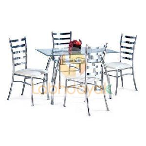 Steel Table Chair Set