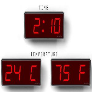 Time and Temperature Display Board