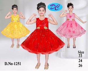 Girls Net Frock