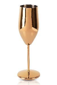 Stainless Steel Champagne Flutes