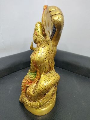 Brass Vishnu Laxmi Statue