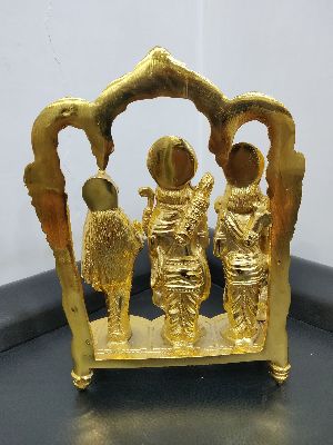 Brass Ram Darbar Statue