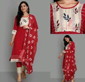 Ladies Cotton Suit