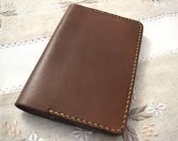 leather diary cover