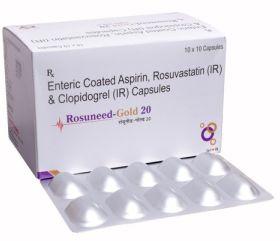 Rosuvastatin Aspirin Clopidogrel Capsules