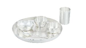 1128 Silver Plated Dinner Set