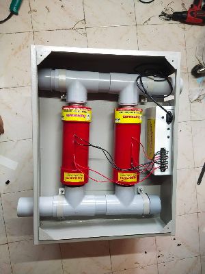 Electronic Water Conditioner RPVC Cabinet Fitting