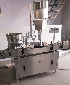 Automatic Inner Plug And Outer Cap Sealing Machine