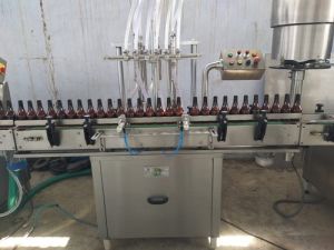 Hand Sanitizer filling machine