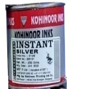 Instant silver Printing Ink