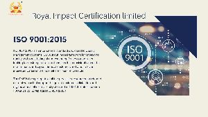 9001:2015 Iso Certification Services