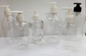 hand wash bottles