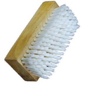 wooden cleaning brush