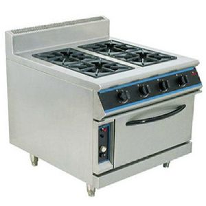 Four Burner Range with Oven