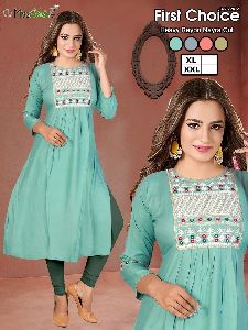 Heavy Rayon Kurti