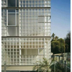 Residential Buildings Glass Brick