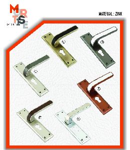 M-1024 Zink Plate Mortise Door Handles