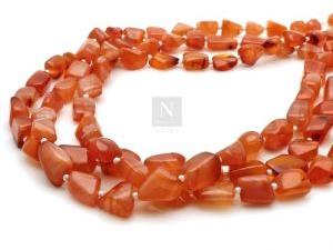 Carnelian Tumbled Beads