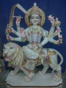 Marble Devi Mata Statue
