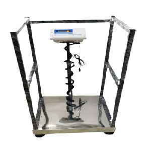 ADULT WEIGHING SCALE WITH TWO SIDE SUPPORT