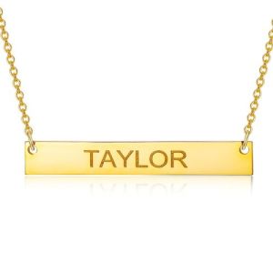 Engraving Custom Name Necklace