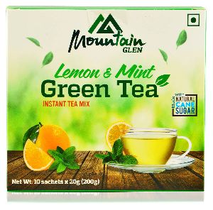 Mountain Glen Lemon and Mint Green Tea