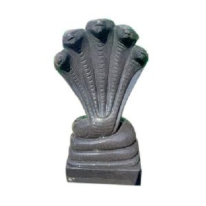 Marble Sheshnag Statue