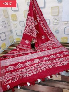 Slub Cotton Sarees