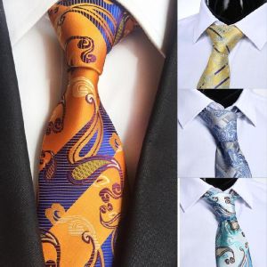 Saglia Printed Dark Blue Silk Tie