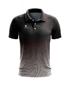 Polo Neck Sports T Shirt