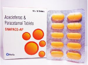 Aceclofenac and Paracetamol Tablets