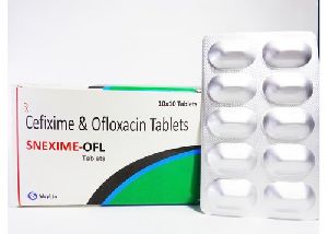 Cefixime and Ofloxacin Tablets