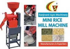 Mini Rice Mill Machine.