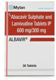 Albavir Abacavir + Lamivudine Tablet