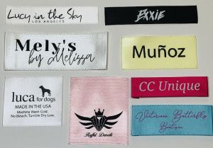 Printed Satin Labels