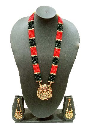 assamese traditional jewellery japi set/asomiya gohona1003