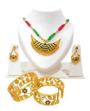 assamese traditional jewellery jun set/asomiya gohona 1008-1010