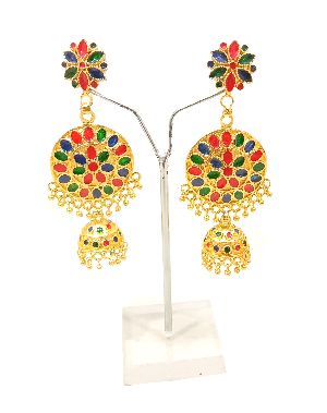 Assamese Traditional Jewellery Japi Earring/asomiya gohona1067-69