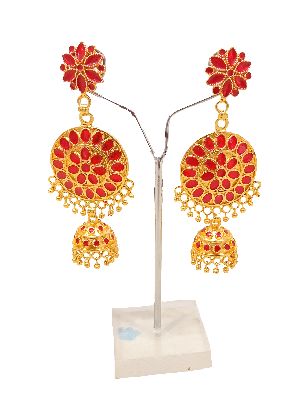 Assamese Traditional Jewellery Japi Earring/asomiya gohona1067-69