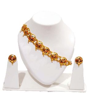 assamese traditional jewellery golpota set/asomiya gohona