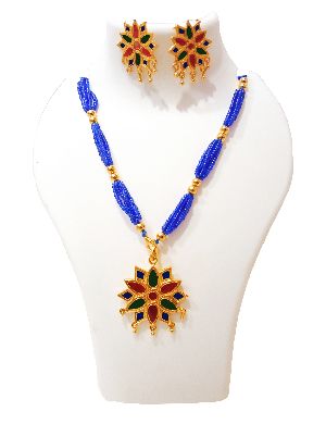 Assamese Traditional Jewellery Star Design Set/asomiya gohona1155-59