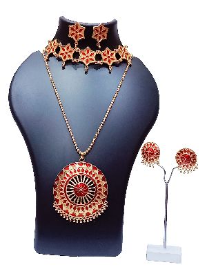 assamese traditional jewellery set/asomiya gohona1338