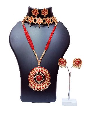 assamese traditional jewellery set/asomiya gohona1338