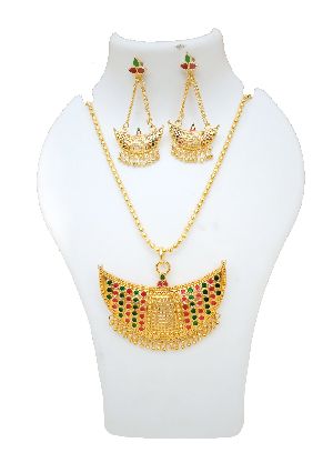 assamese traditional jewellery junbiri set/asomiya gohona1362-65