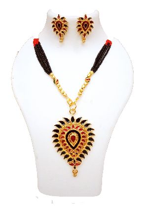 assamese traditional jewellery dugdugi set/asomiya gohona1386-89