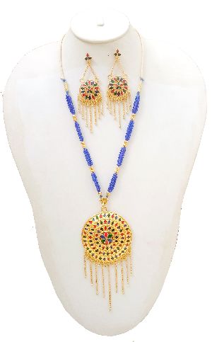 assamese traditional jewellery japi set/asomiya gohona1399-02