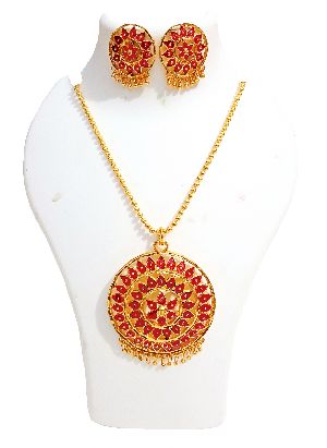 assamese traditional jewellery japi set/asomiya gohona1492-96