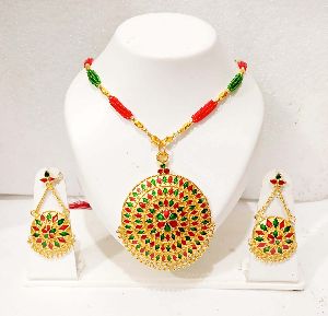 assamese traditional jewellery japi set/asomiya gohona629-32